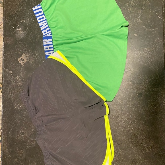 Under Armour Pants - Two pairs of Under Armor running shorts